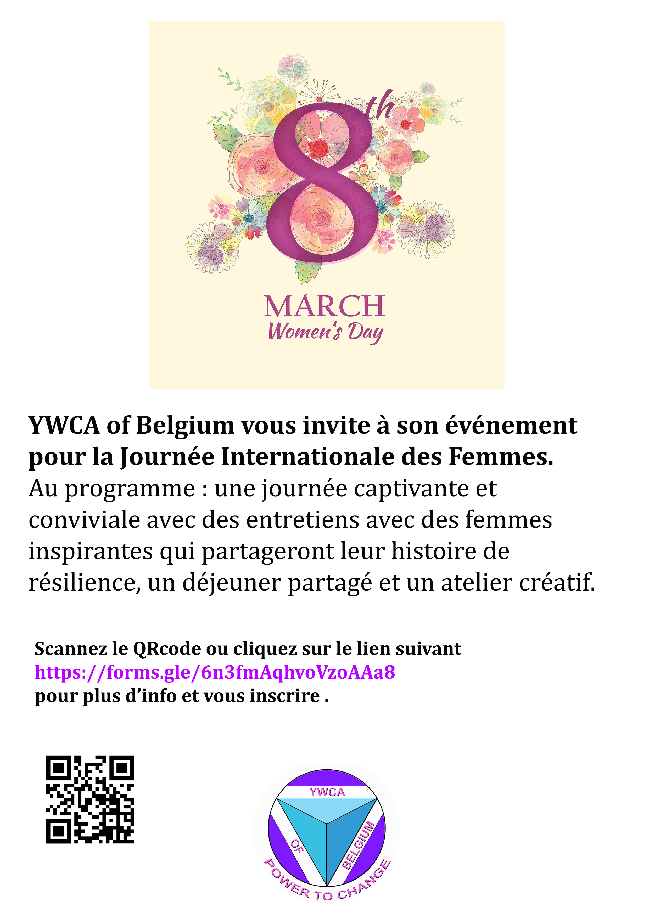 8 mars 2026 Journée International des Femmes